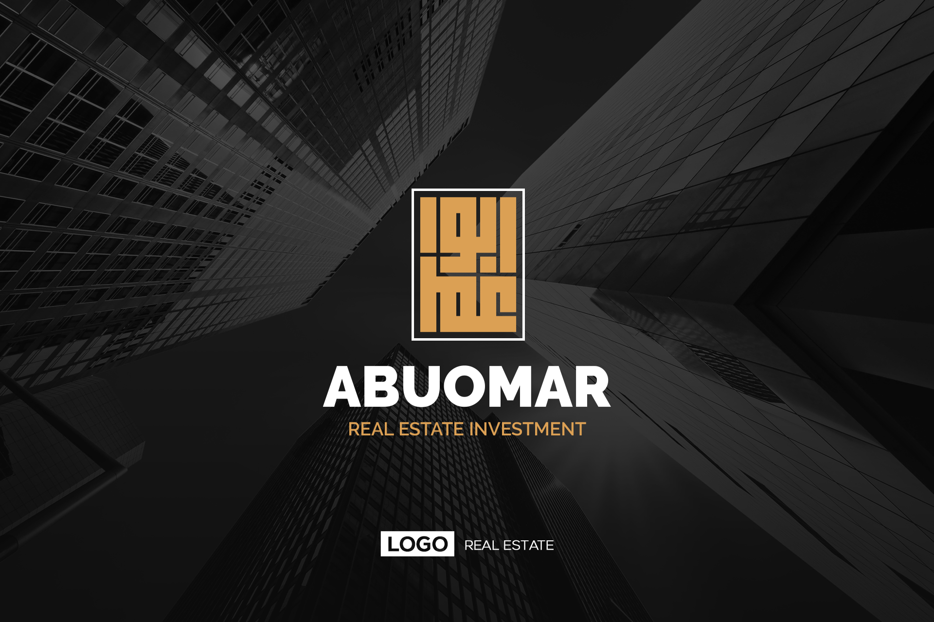 ABUOMAR Real Estate Logo